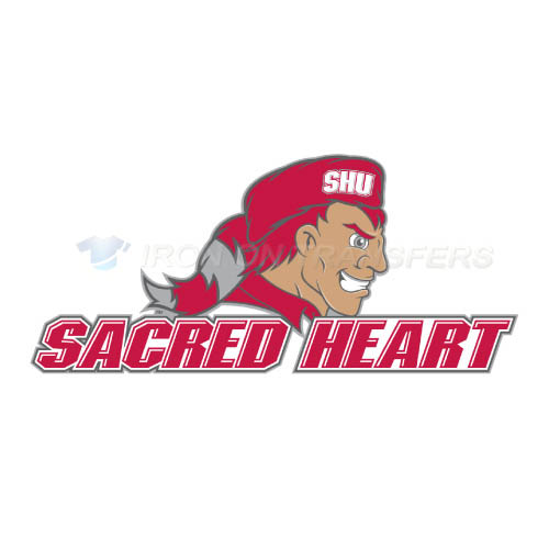 Sacred Heart Pioneers Logo T-shirts Iron On Transfers N6057